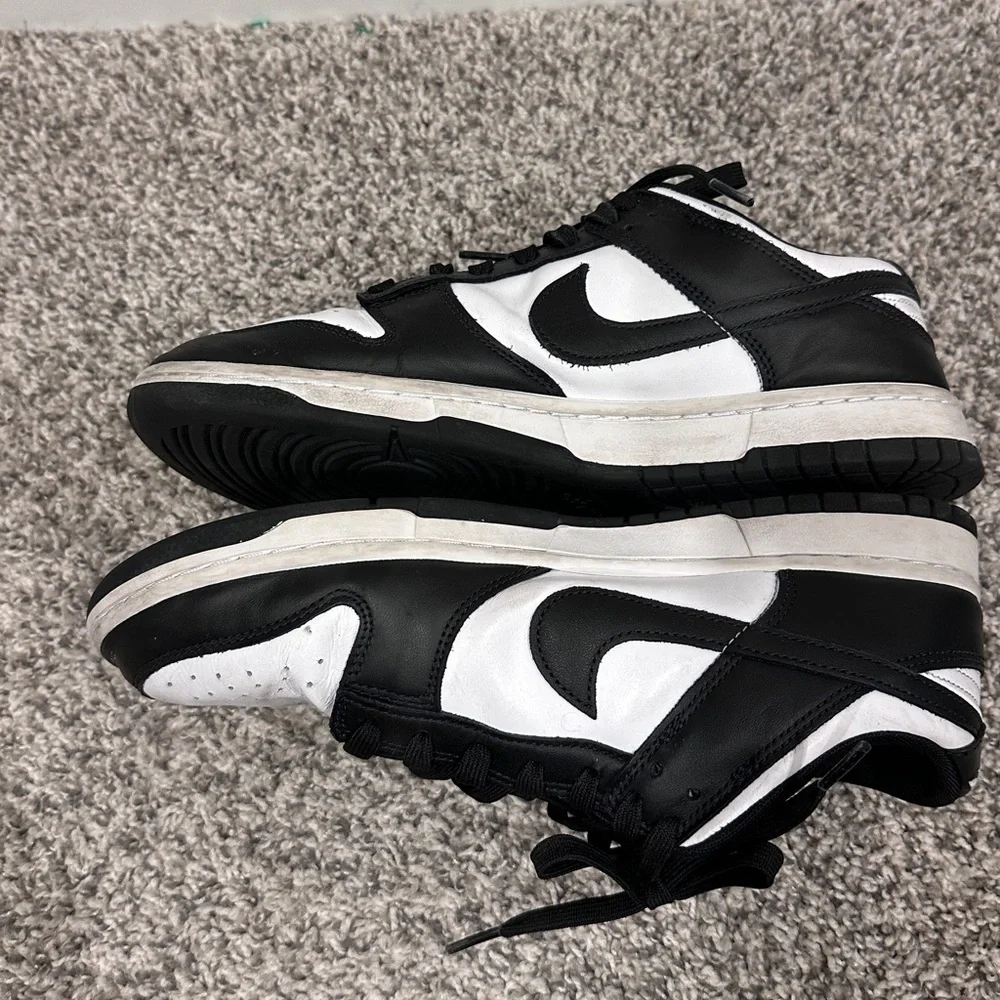 Nike Dunk Low Black White “Panda” Sneakers Men’s Size 10.5